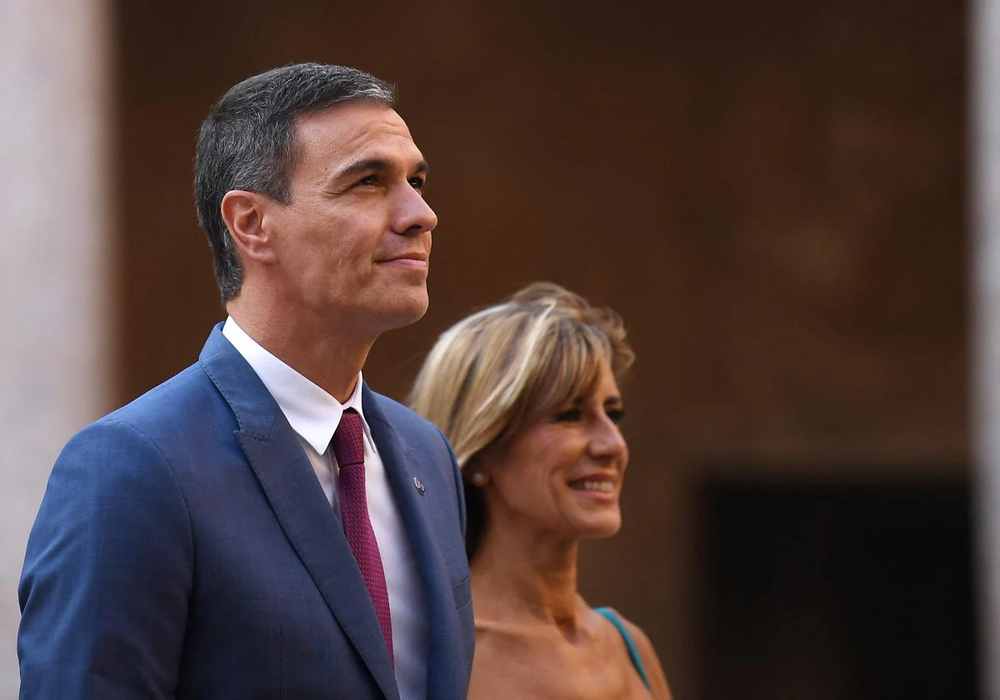 Pedro Sánchez y Begoña Gómez