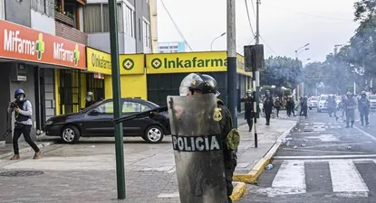 Las protestas en Perú