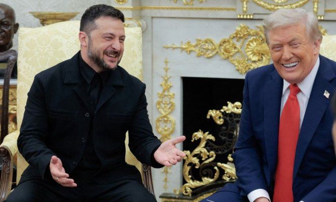 Zelensky le hizo caso a Trump y fue de traje a la Casa Blanca