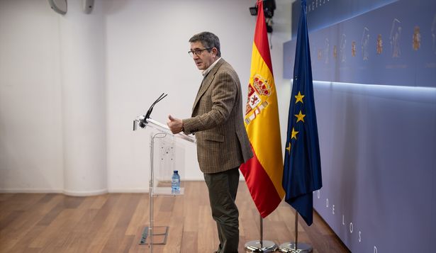 El portavoz del PSOE en el Congreso, Patxi López, quien presentó la propuesta de ley. EUROPA PRESS