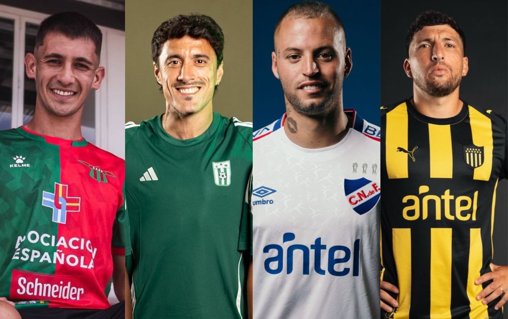 Las marcas de la Liga AUF Uruguaya