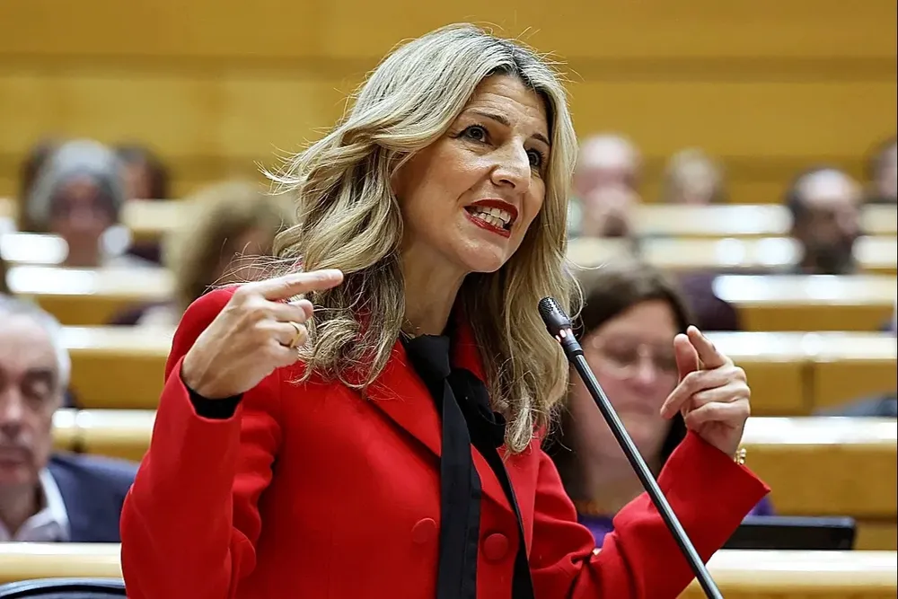 La vicepresidenta segunda y ministra de Trabajo, Yolanda Díaz