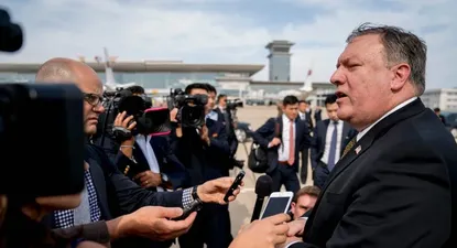 El secretario de Estado de EEUU, Mike Pompeo se reunió con su par norcoreano Kim Yong Chol en Pyongyang