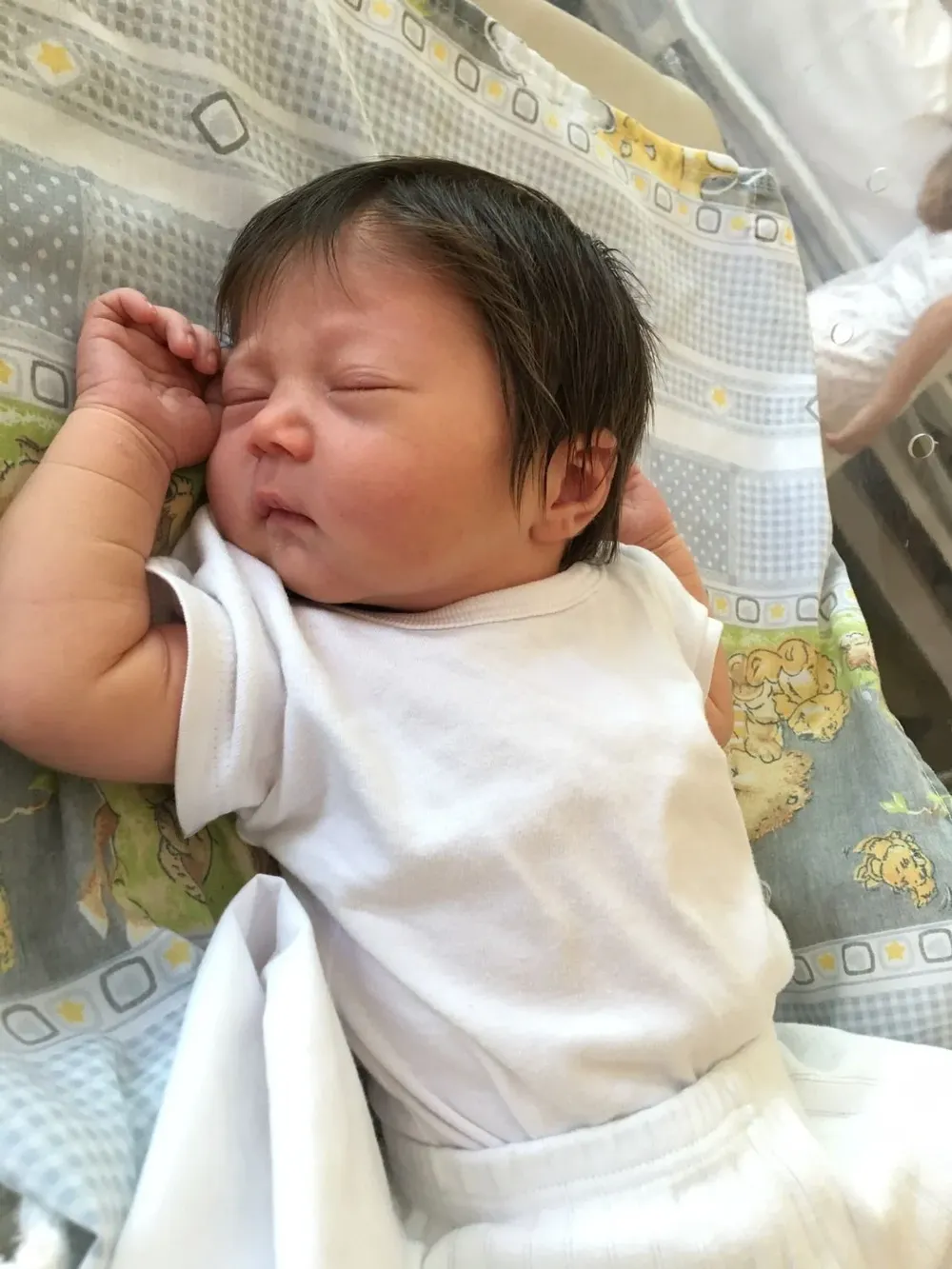 Malena nació a las 00:00 en el Hospital de Fray Bentos