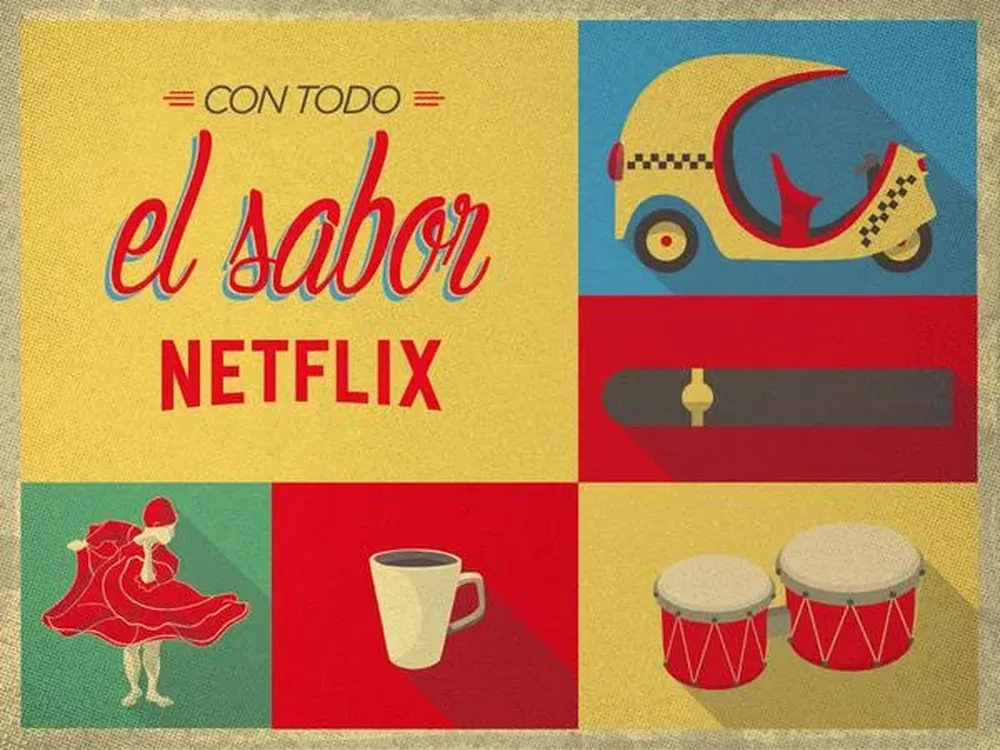 Esta es la imagen que Netflix publicó en Twitter para anunciar su expansión. Bienvenida Cuba! Netflix está disponible ahora