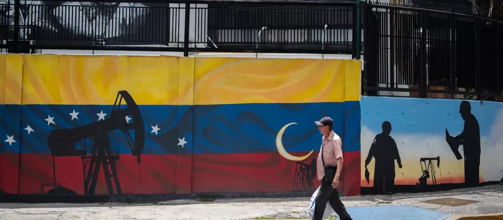 Petroleo Venezuela. AFP