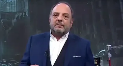 mira el tremendo porrazo de baby etchecopar al aire