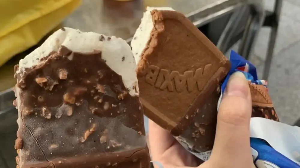Un helado de los clásicos Maxibon