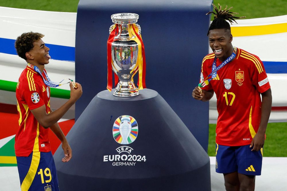 Lamine Yamal y Nico Williams se consagran en la Eurocopa con España