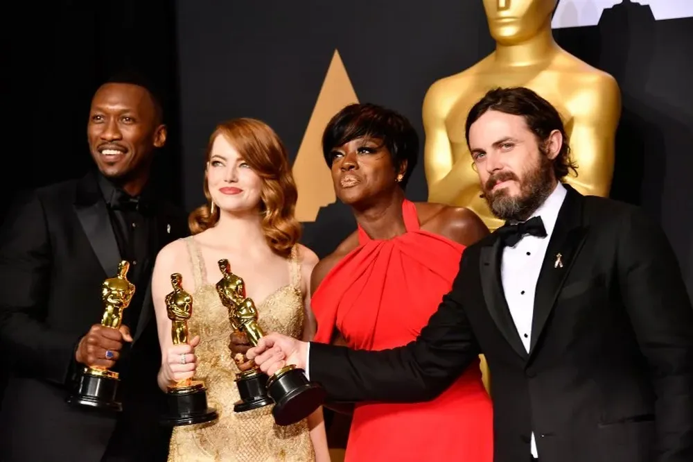 Los actores ganadores del Oscar 2017: Mahershala Ali, Emma Stone, Viola Davis y Casey Affleck