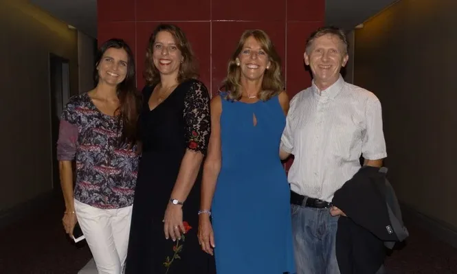 Florencia Ferrari, Ana Maria Sciandro, Marianela Sciandro y José Stiwak