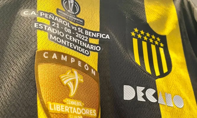 Los detalles de la camiseta de Peñarol para la final Intercontinental sub 20