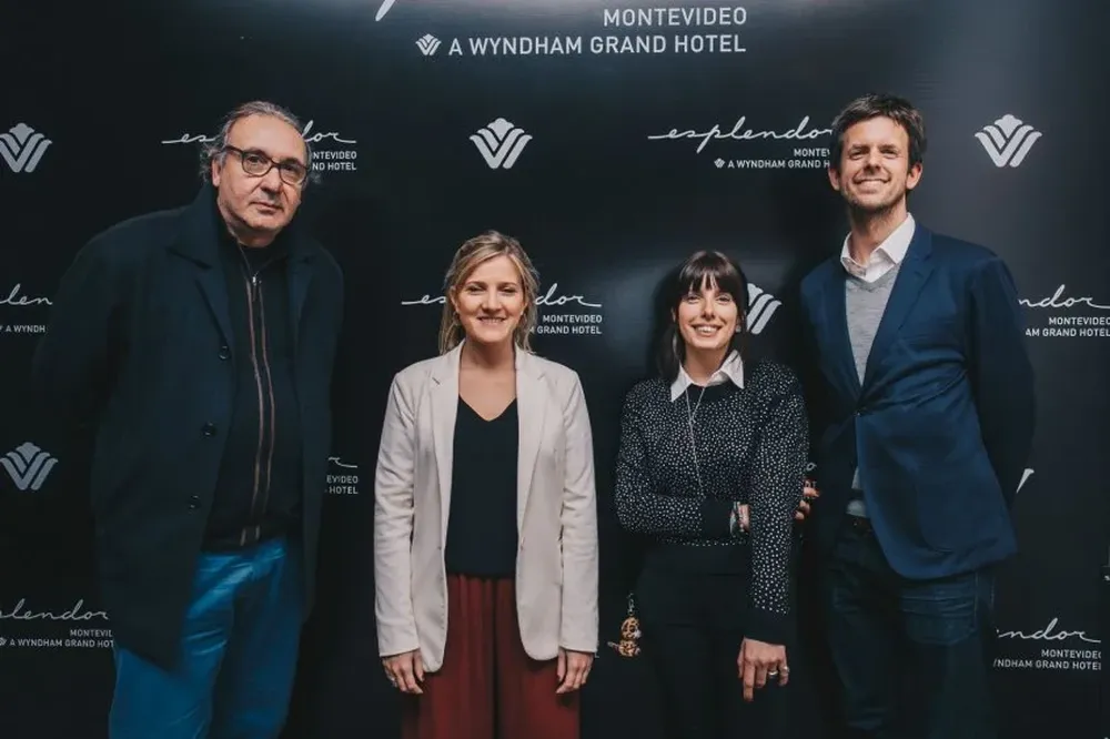 Luis Bruno, Lucía Razquin, María Ripoll y Diego Gigliani