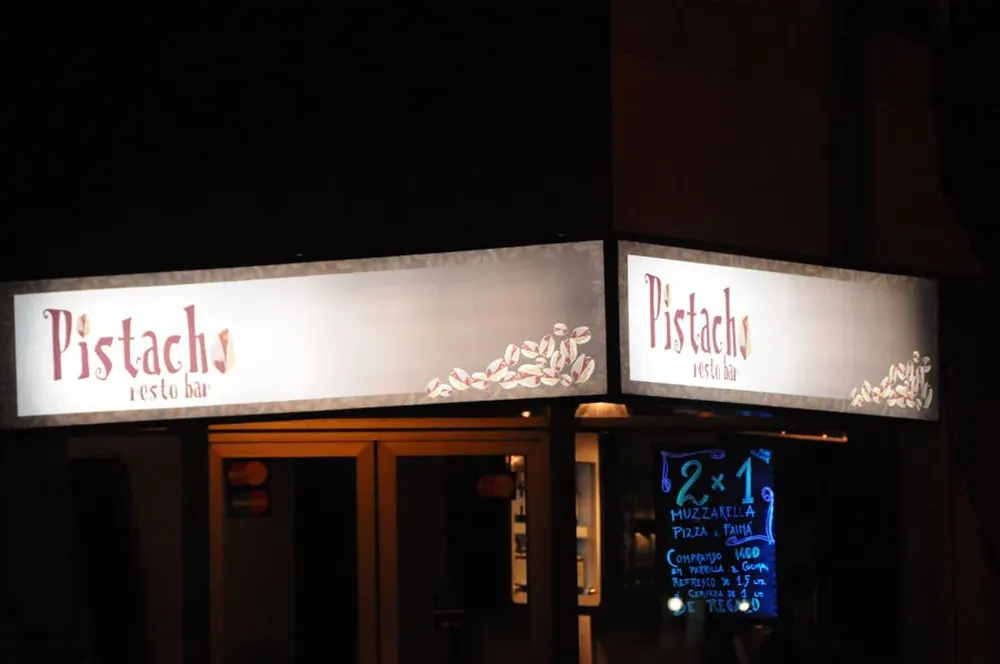 Pistacho, un bar que frecuentan jerarcas del Ejecutivo