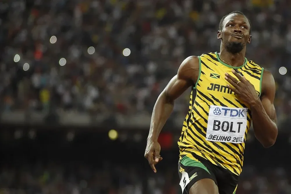 Usain Bolt, triple medalla de oro en el Mundial de Pekín