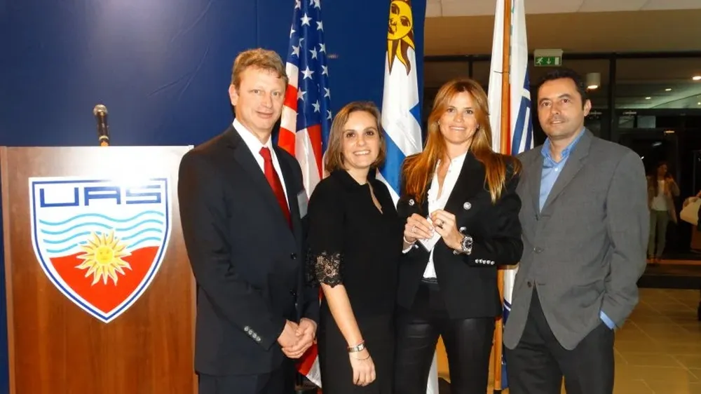 Matthew Beata, Bárbara Grunfeld, Fabiana Kanovich y Andrés Prada