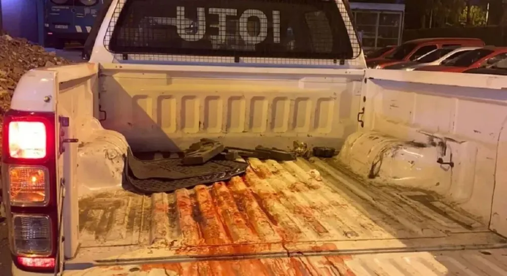 Imágenes del hecho.