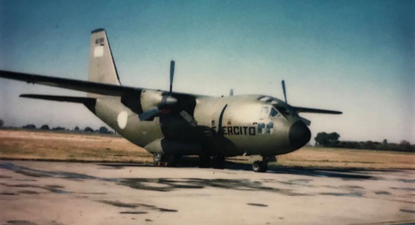 Los aviones de las Fuerzas Armadas donde se hacían los vuelos de la muerte.