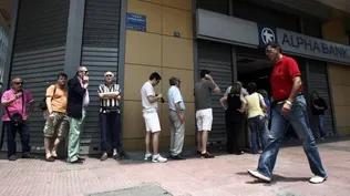 Bancos griegos y bolsa de Atenas permanecerán cerrados este lunes