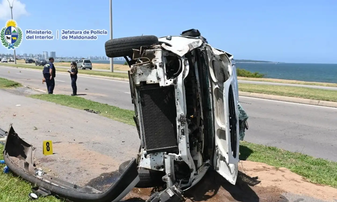 Imputaron al joven que atropelló y mató a un peatón en la rambla de Punta del Este: 120 días de prisión domiciliaria nocturna mientras continúa la investigación