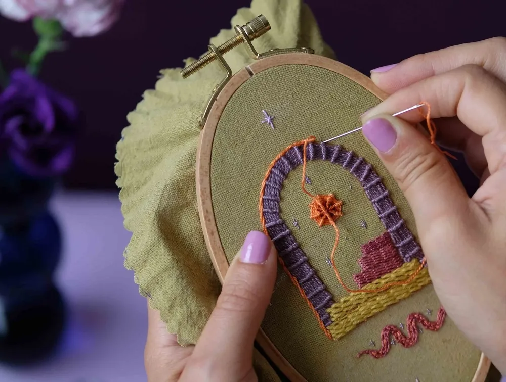 El poder del bordado