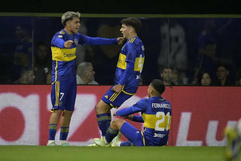 Exequiel Zeballos, figura del ataque de Boca