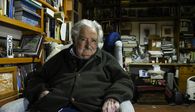 José Mujica en su internación domiciliaria.