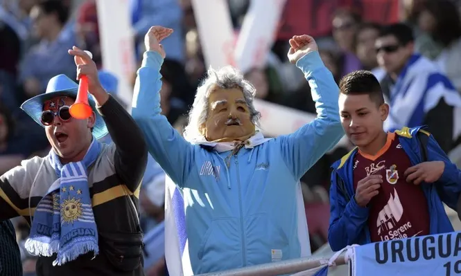 En imágenes: Uruguay vs Paraguay
