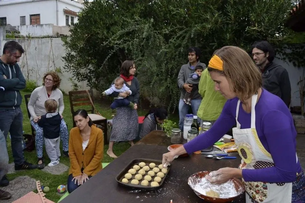 La cocinera Jacinta Luna Lussich imparte un taller de Rico para Bebés