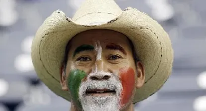 Un verdadero hincha mexicano