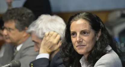 La ministra de Economía y Finanzas dio una conferencia con los lineamientos generales de la Rendición de Cuentas.