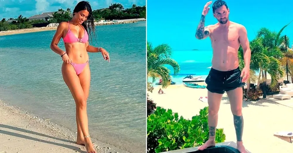 Las vacaciones de Lionel Messi y Antonela Roccuzzo
