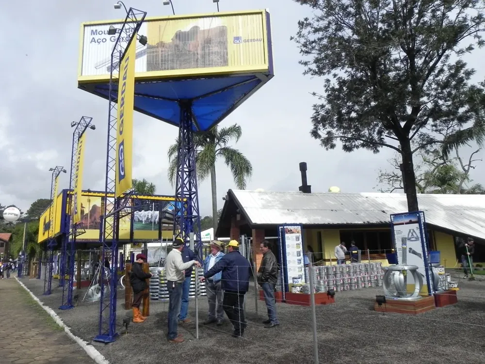 Stand de Gerdau en la Expointer de 2012