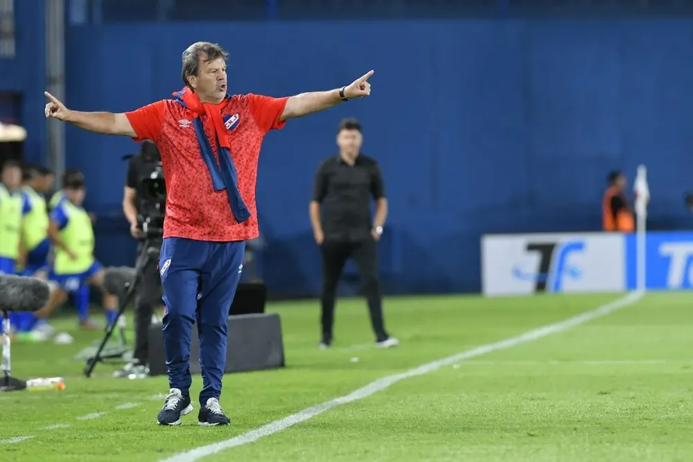 Ricardo Zielinski en la cancha