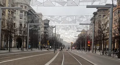 Paseo Independencia en Zaragoza.
