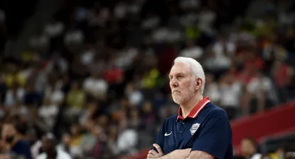 Gregg Popovich en la derrota de su equipo