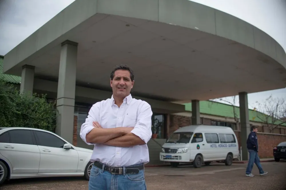 Director y gerente general del Hotel Horacio Quiroga, Julián Safi