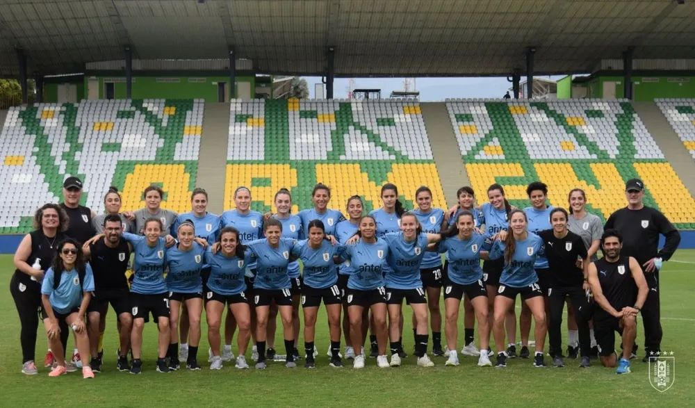 La selección uruguaya en la Copa América de Colombia