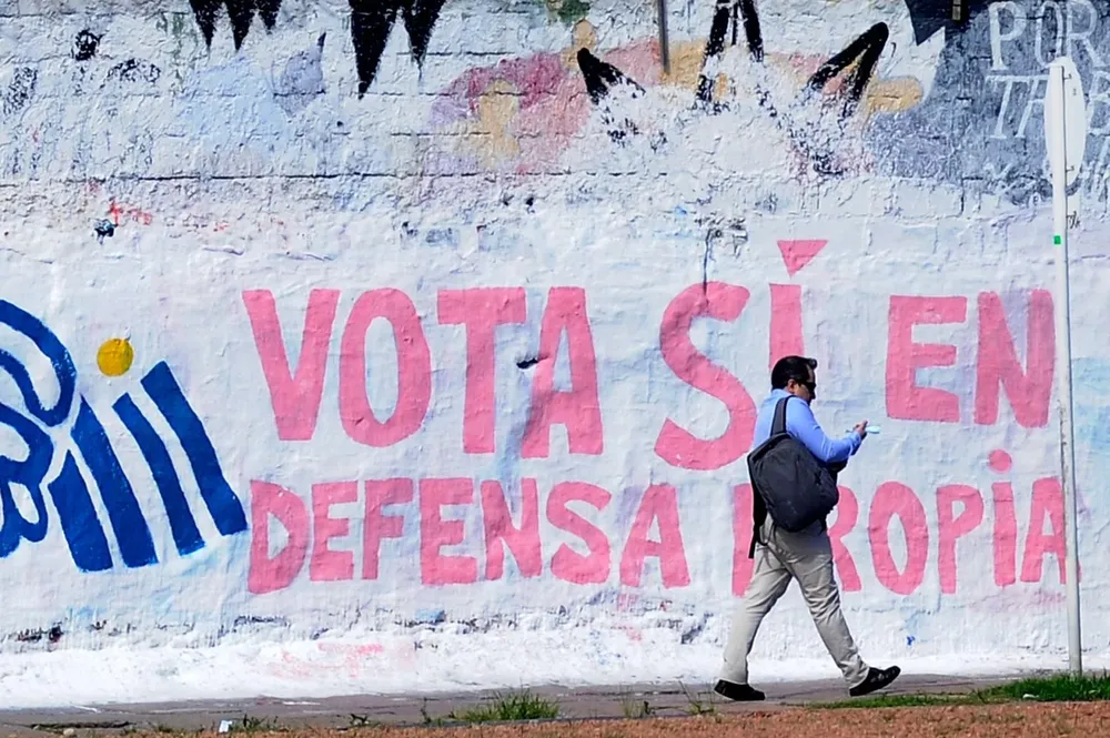 Mural de la Comisión Nacional por el Sí