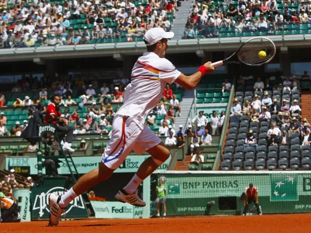 Nole empezó con todo
