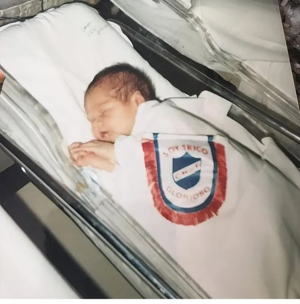 Gabriel Neves, recién nacido