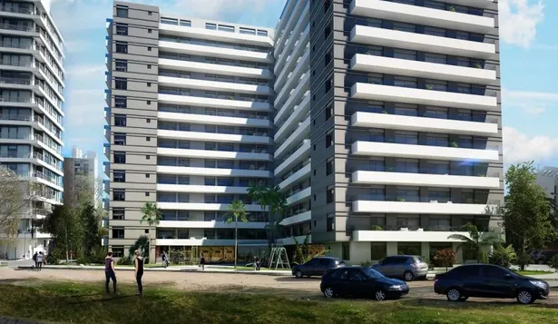 Render de las nuevas torres Campiglia III, IV y V en Malvin