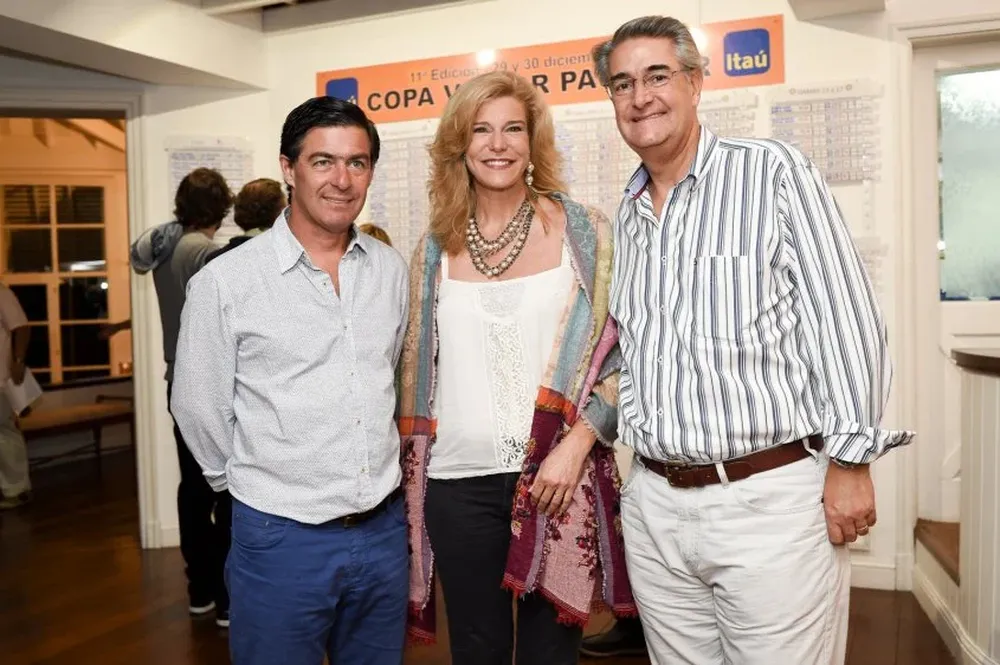 Victor Paullier, Carolina Vera y Horacio Vilaró