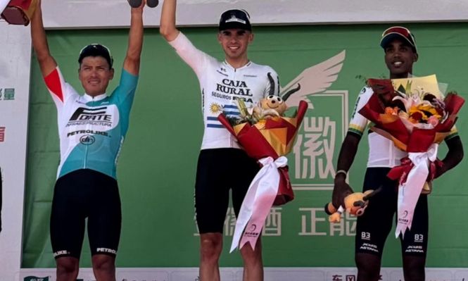 Thomas Silva ganó la segunda etapa del Tour de Qinghai