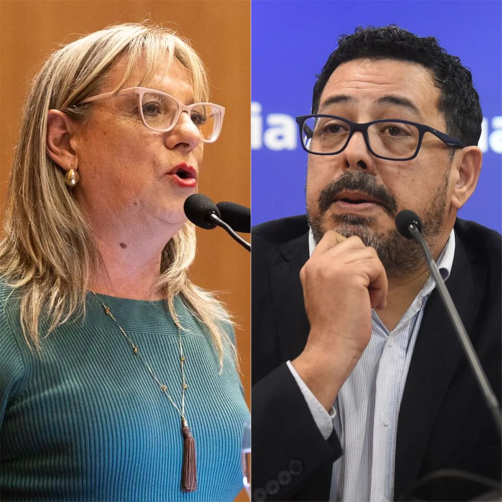 Colette Spinetti y Alejandro Sánchez. Archivo