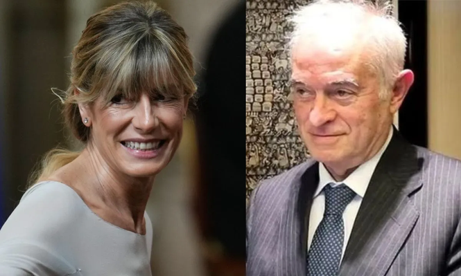 Begoña Gómez y el juez Juan Carlos Peinado