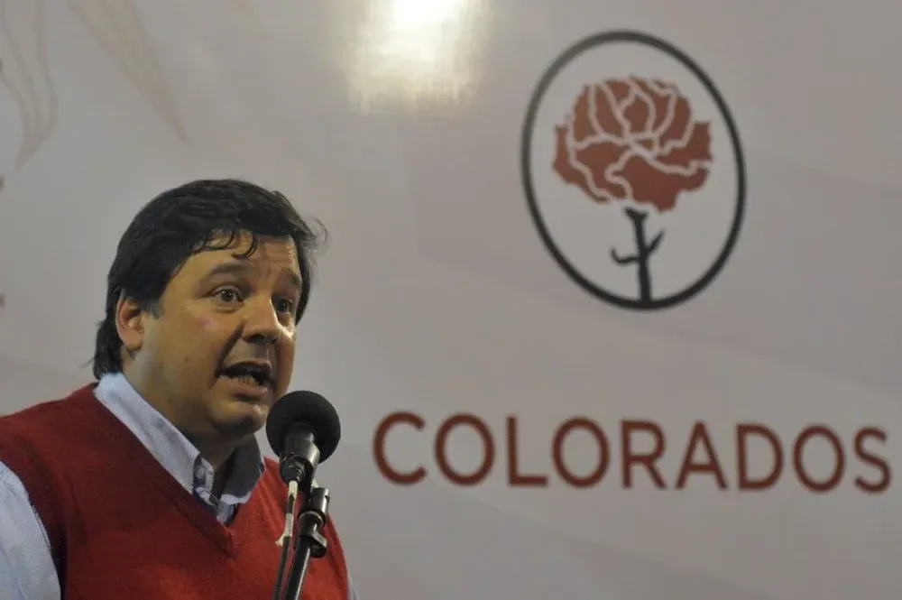 Adrián Peña, secretario general del Partido Colorado