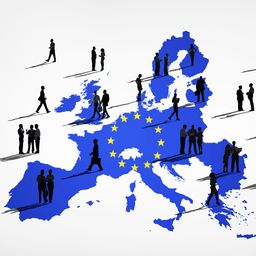 La población en Europa crece por cuarto año consecutivo.