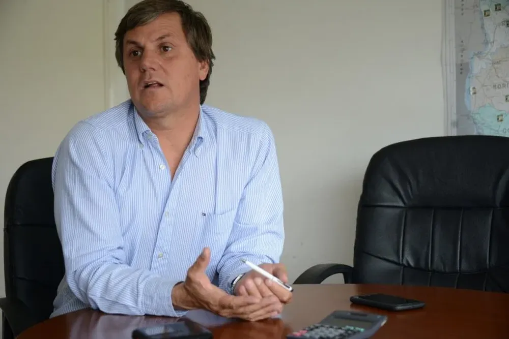 Presidente de la Asociación Uruguaya de Productores de Carne Intensiva Natural (Aupcin), Álvaro Ferrés.