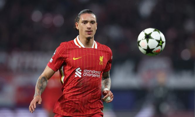 Darwin Núñez con Liverpool